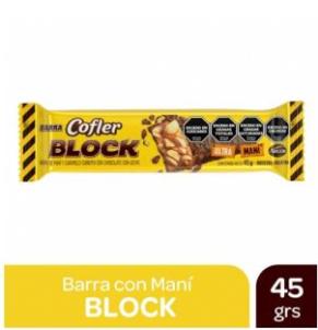 BARRA COFLER BLOCK X 45GR